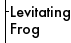Levitating Frog